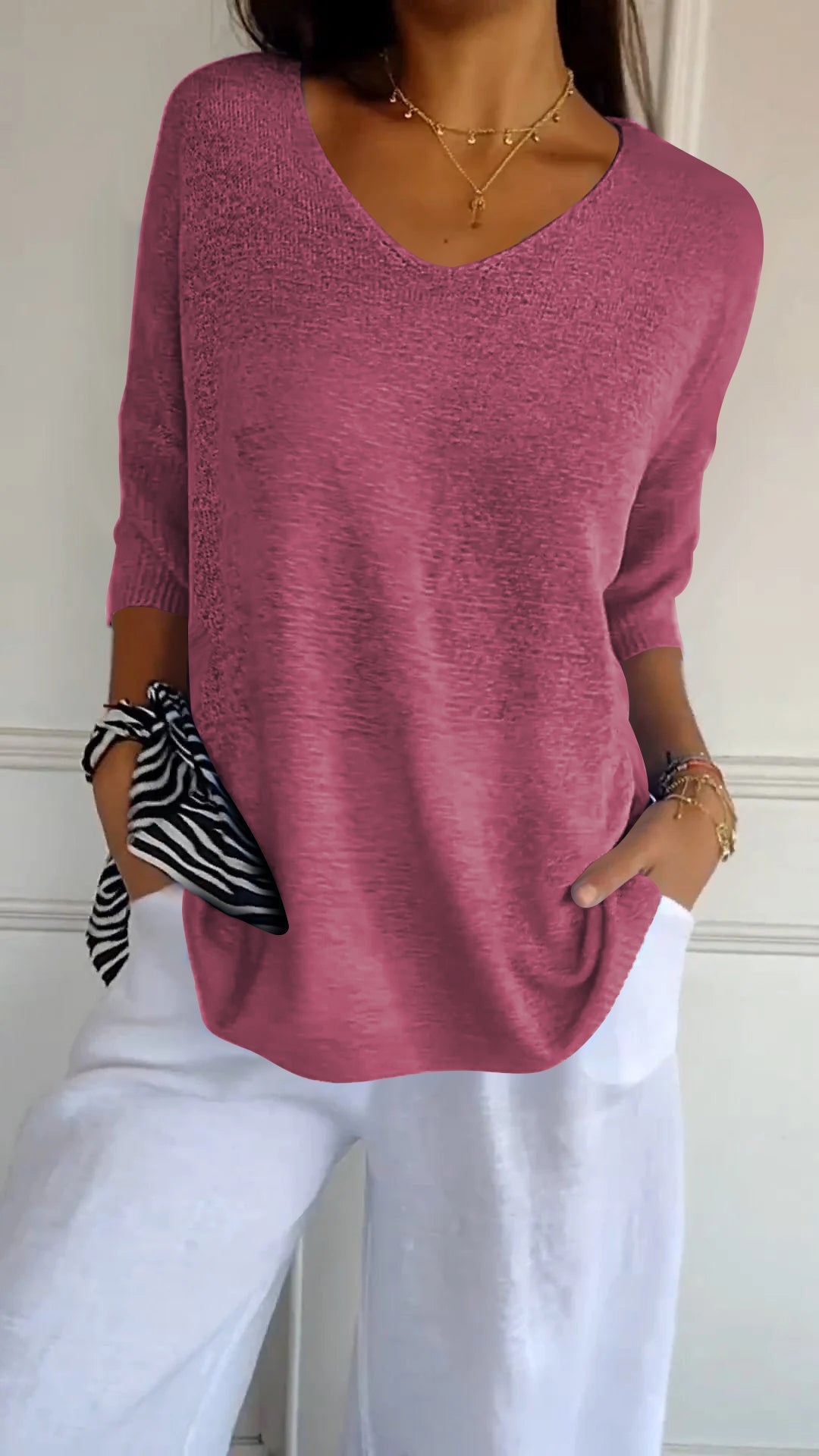Alice | Women’s Longline Loose Fit Tunic Top