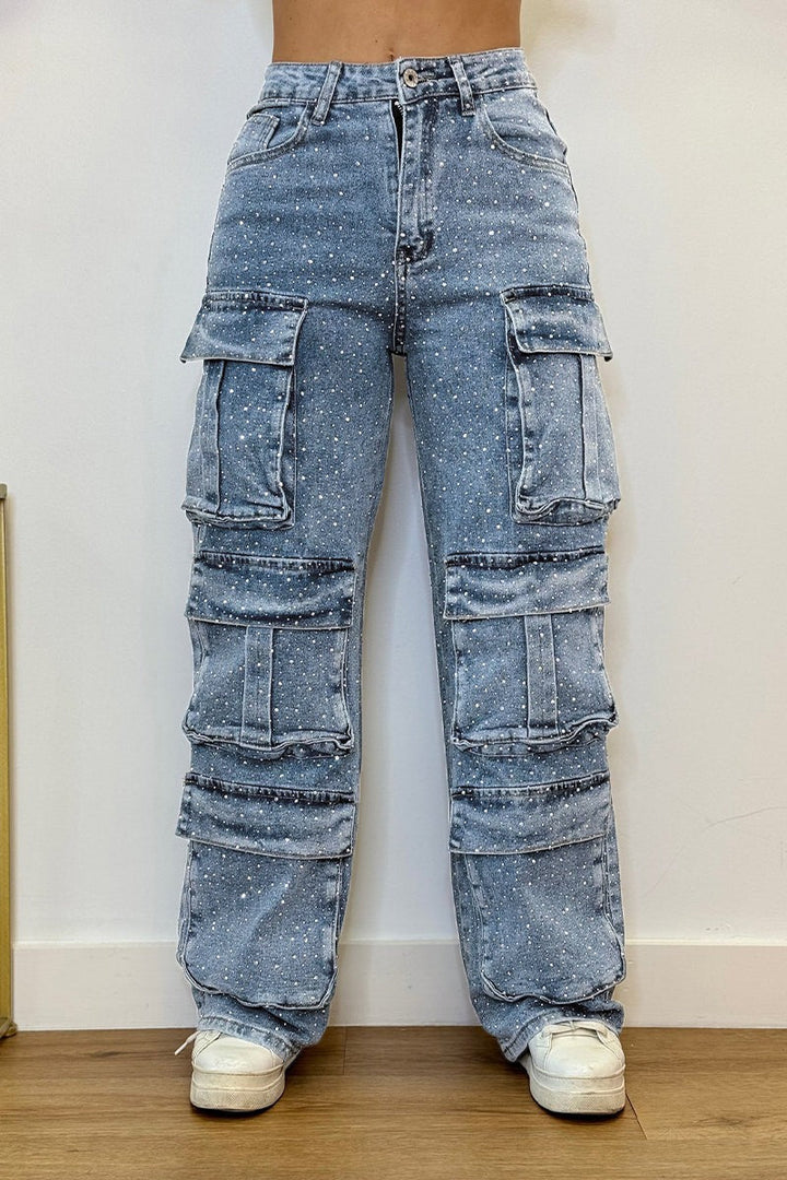 AVRIELLE – HIGH-WAISTED WIDE-LEG JEANS FOR WOMEN