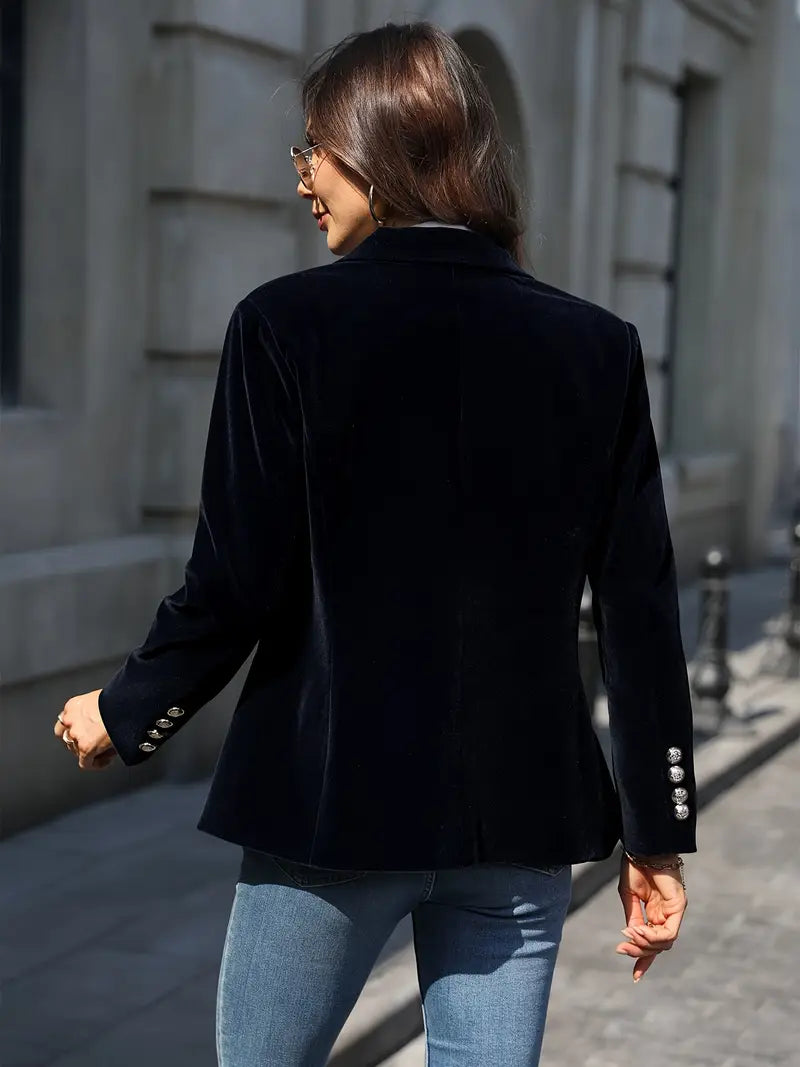 Savannah – Elegant Velvet Blazer