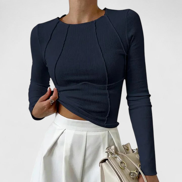 Eliza - Sleek Long Sleeve Sweater
