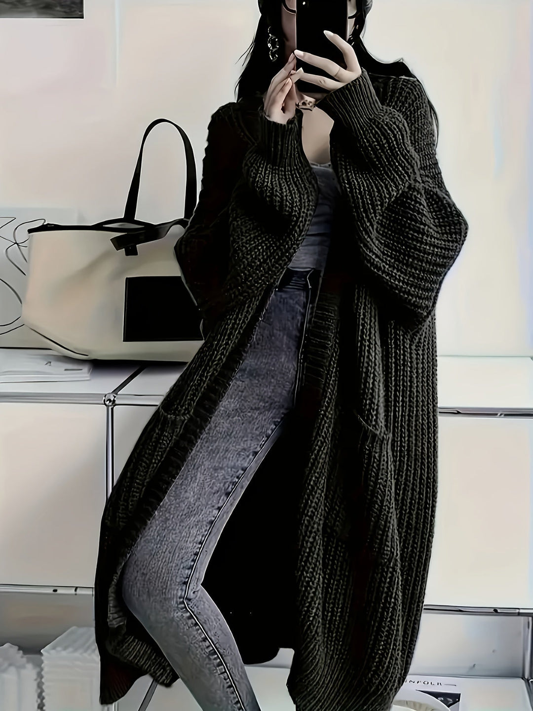 Alice - Cozy Confidence Longline Cardigan