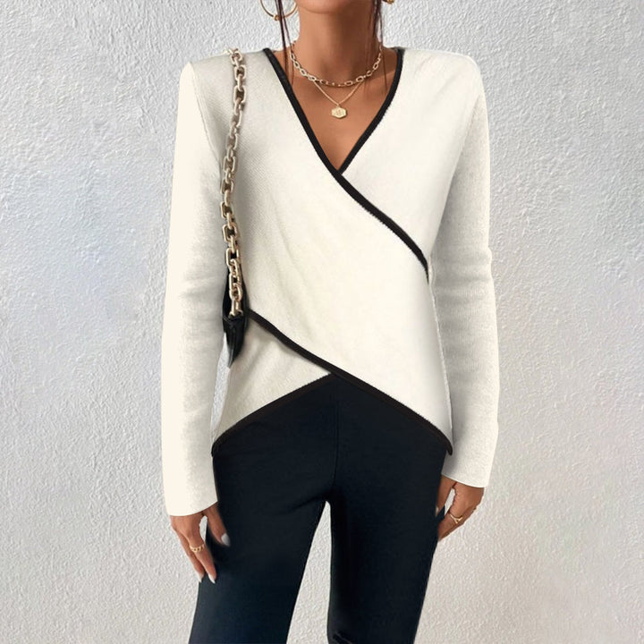 Dion - Elegant V-Neck Sweater