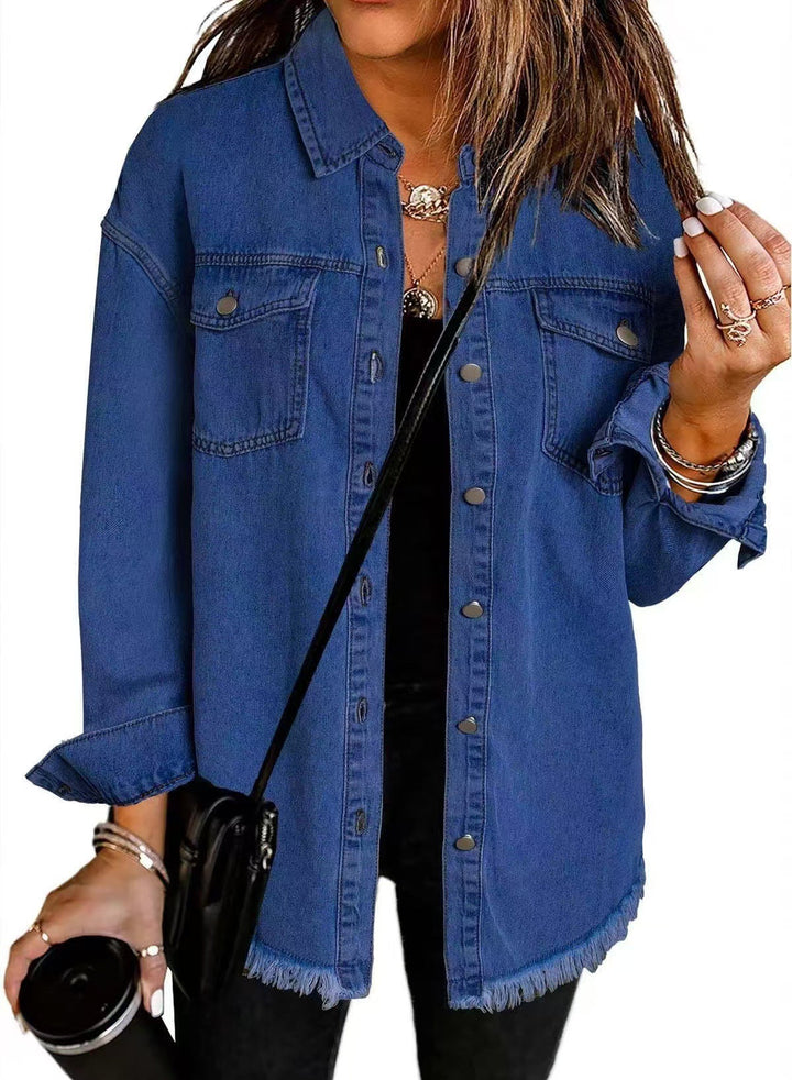 ROZANE - Classic Everyday Denim Jacket