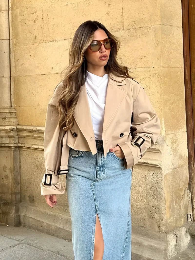 Blair - Mini trench coat
