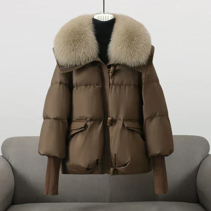 Monika - The Elegant Faux Fur Coat