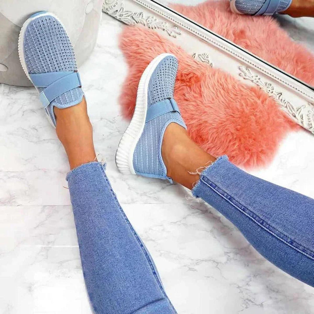 Zoe | Women Knit Sole Sports Wear Sneakers