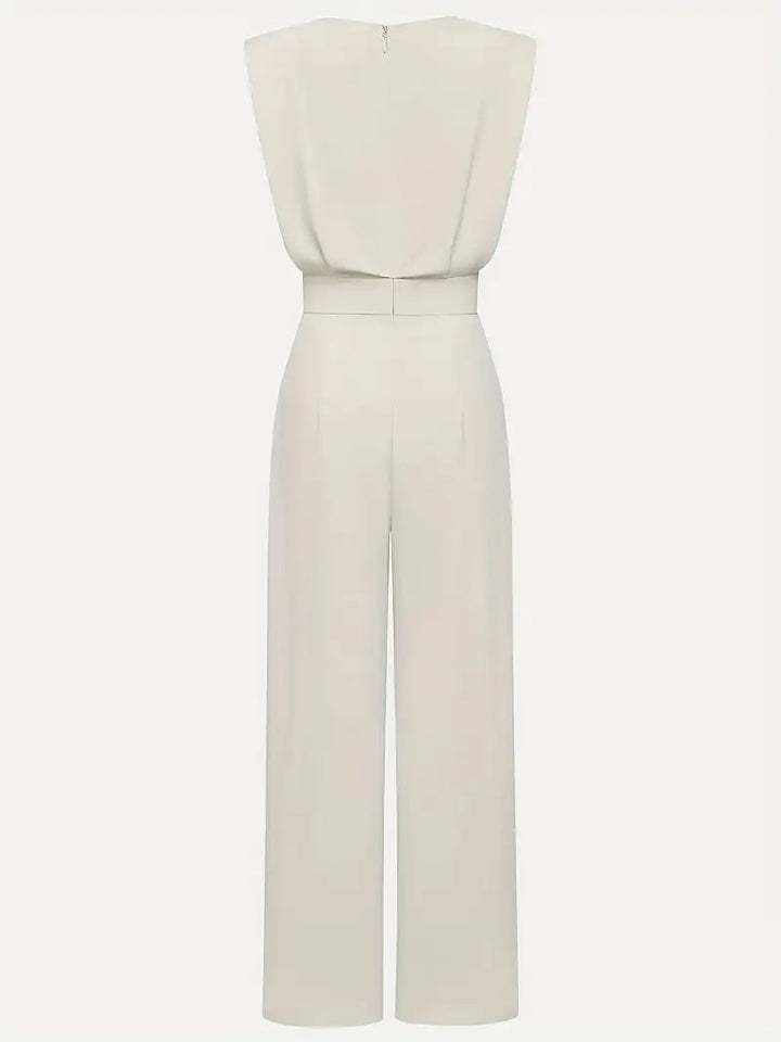 Brenna | Women's Sleeveless Wide Leg Formal Jumpsuit