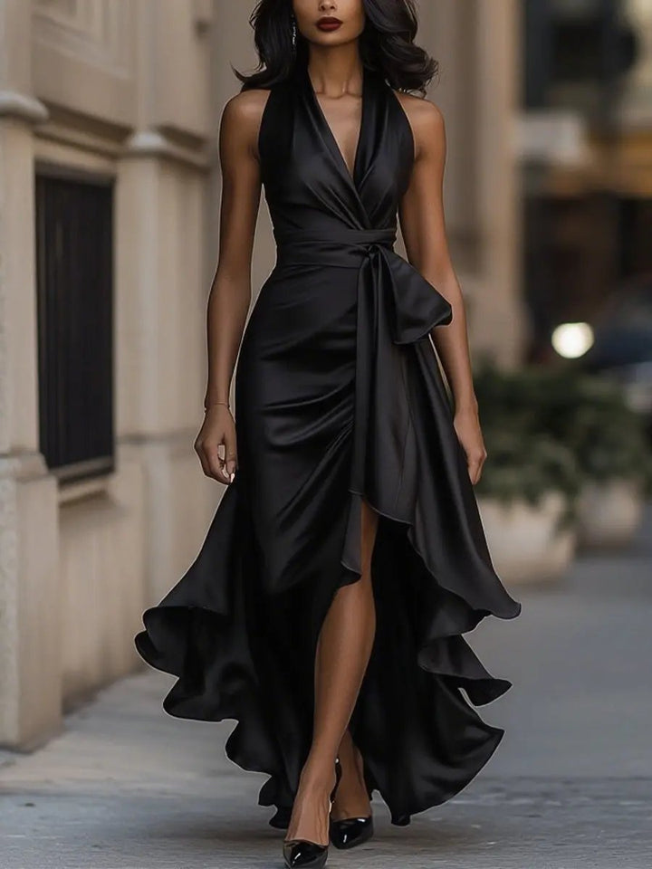 Calliope | Women's Halter Neck Maxi Dress