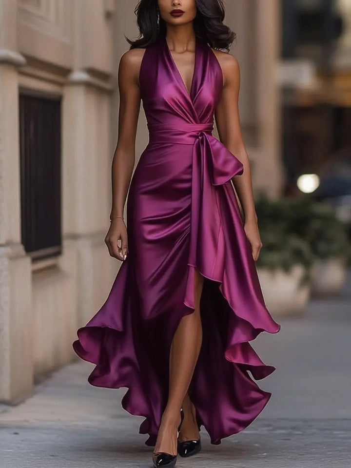 Calliope | Women's Halter Neck Maxi Dress