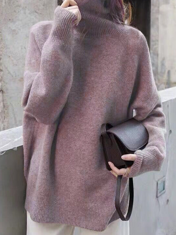 Heather - Cozy Turtleneck Sweater