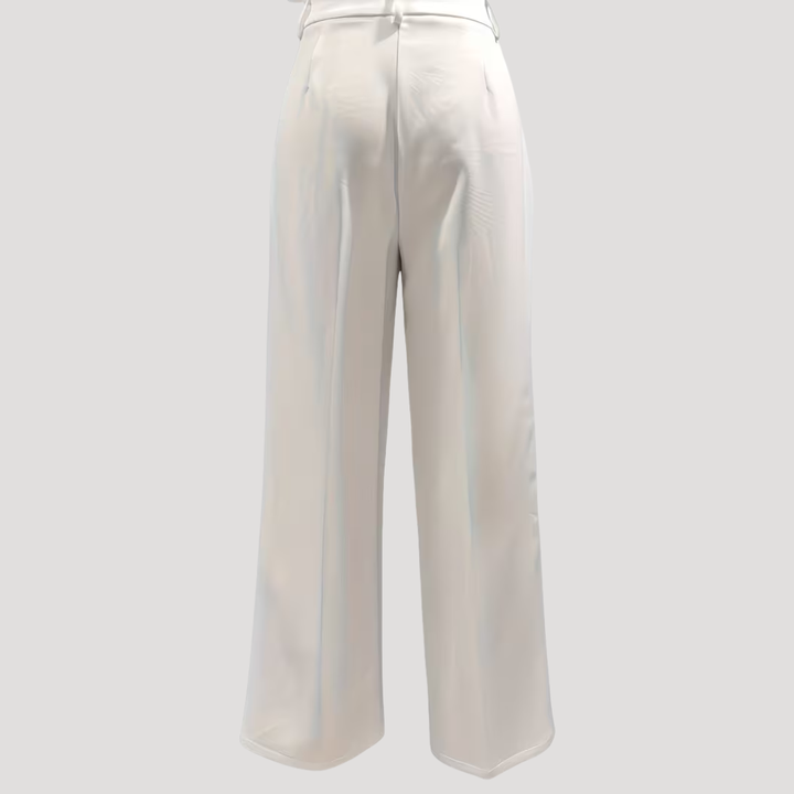 Delphine | Women's High Waist Wide Leg Pants