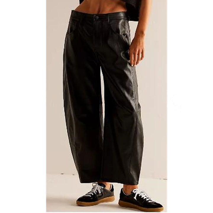 Barrel | Women's High Waist Barrel Leg Jeans Relaxed Fit Denim