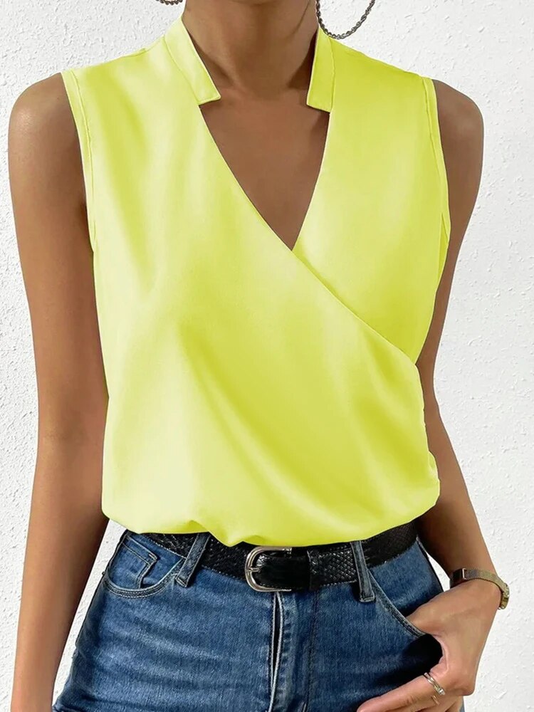 Emma | Stylish Casual V-Neck Top
