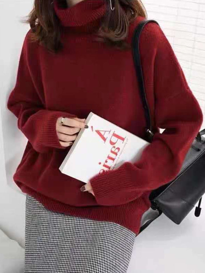 Heather - Cozy Turtleneck Sweater
