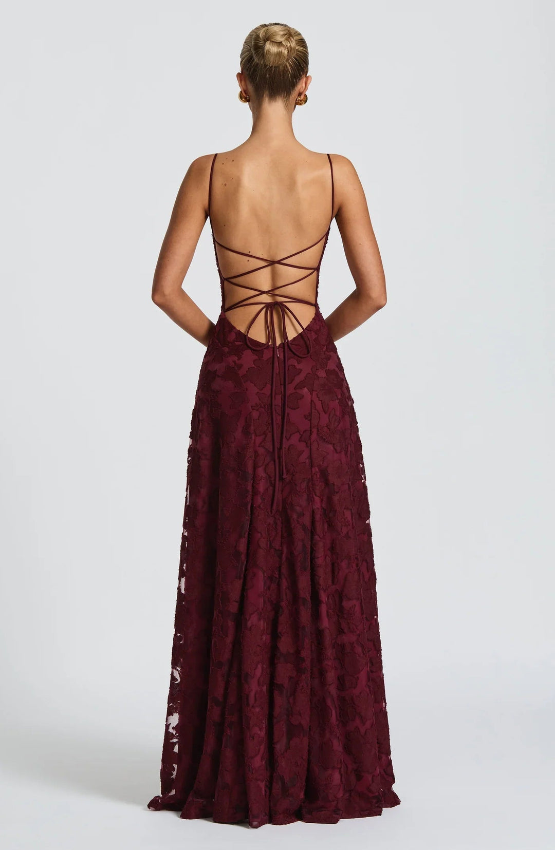 Taleah | Women's Floral A-Line Maxi Wedding Guest Dress