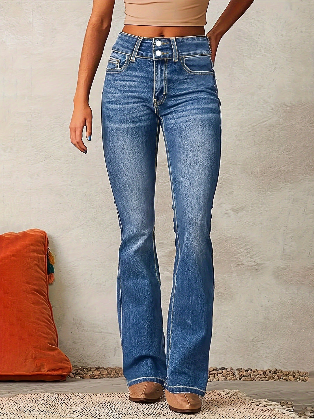 Tierney | Women's High Waist Bootcut Jeans