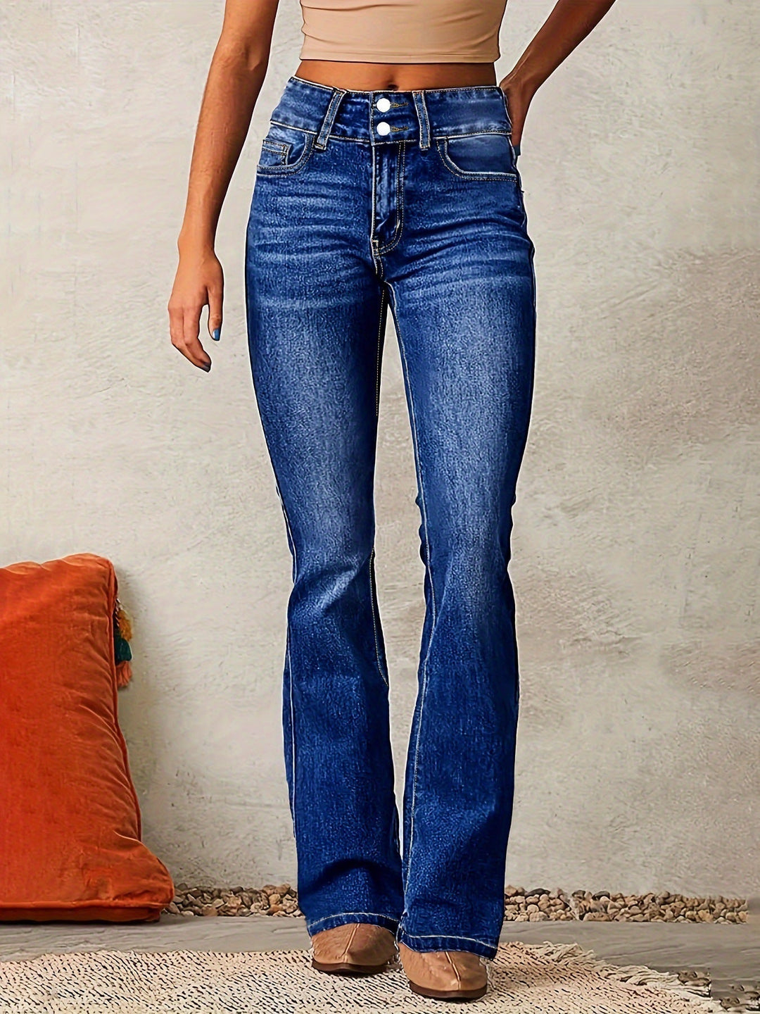 Tierney | Women's High Waist Bootcut Jeans