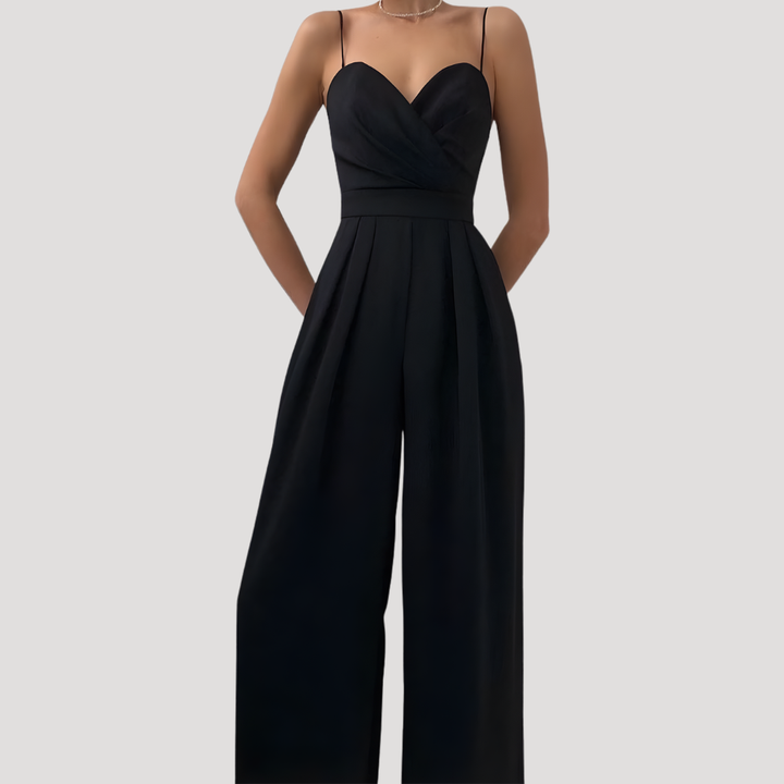 Zelda | Women's Sweetheart Wide Leg Jumpsuit
